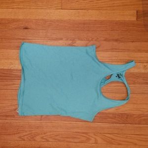 teal nike dri fit tank